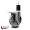 Service Caster 5'' Semi Steel Swivel 1-3/4'' Expanding Stem Caster Total Lock Brake SCC-EXTTL20S515-SSR-134 - alternate 4